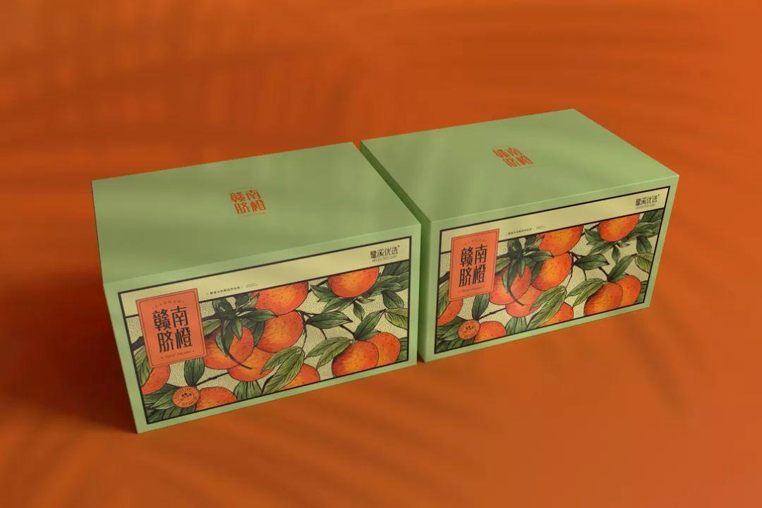 赣南脐橙包装箱10斤20斤(赣南脐橙礼品包装纸箱)