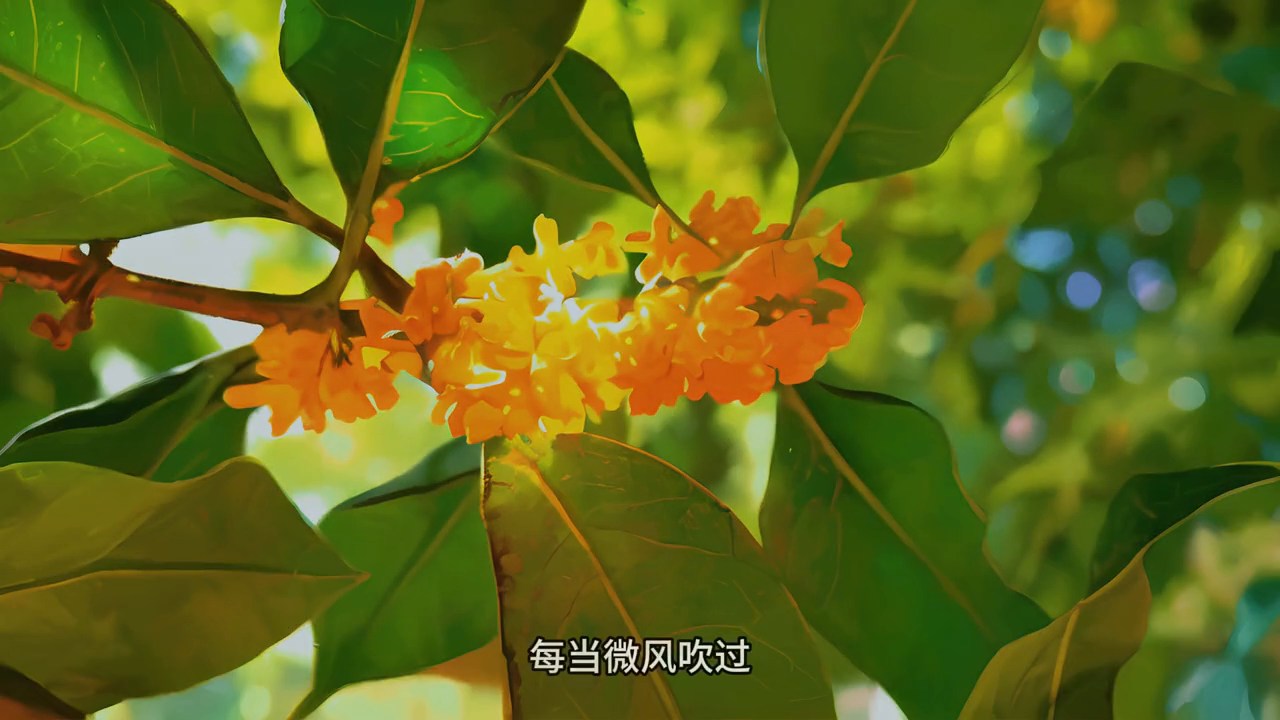 图片[2]-秋天桂花开放时间及寓意解析，桂花的香气和美妙景色-安远脐橙